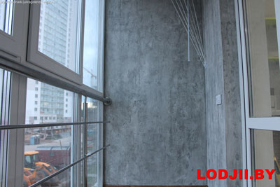 декоративка на лоджии